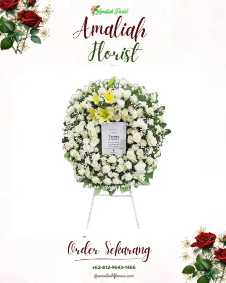 Krans Bunga Duka ciateul